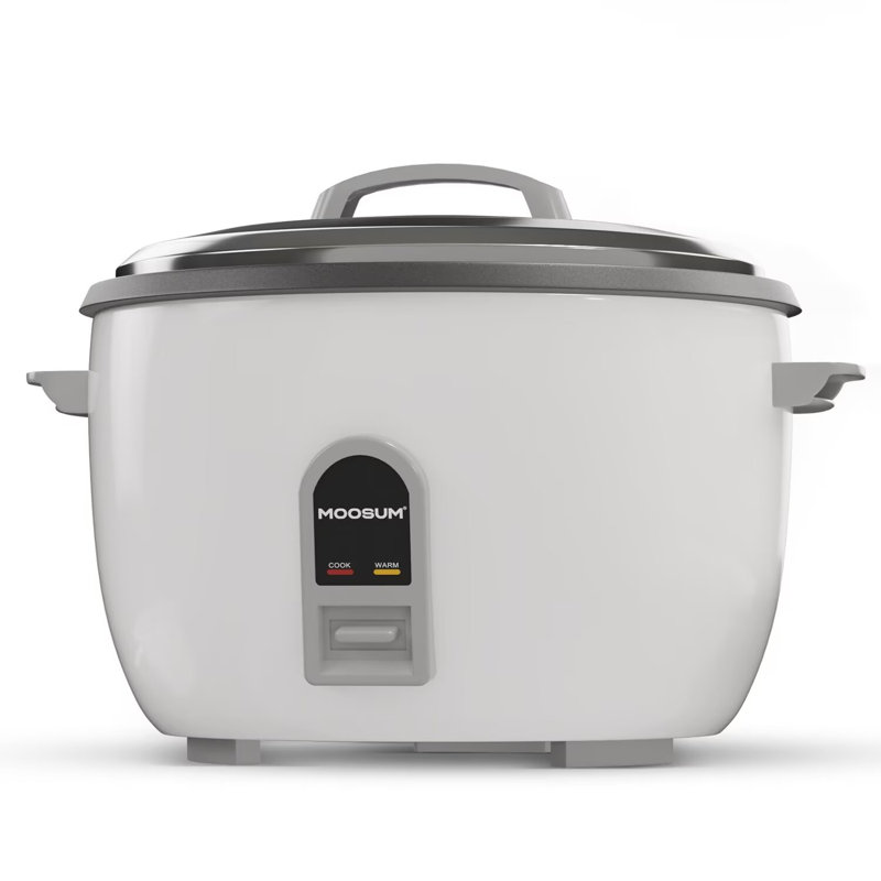 Commercial Commercial Rice Cooker, Large Capacity (Cooked) with One Touch Operation, 12-Hour Keep Warm, 60 cups