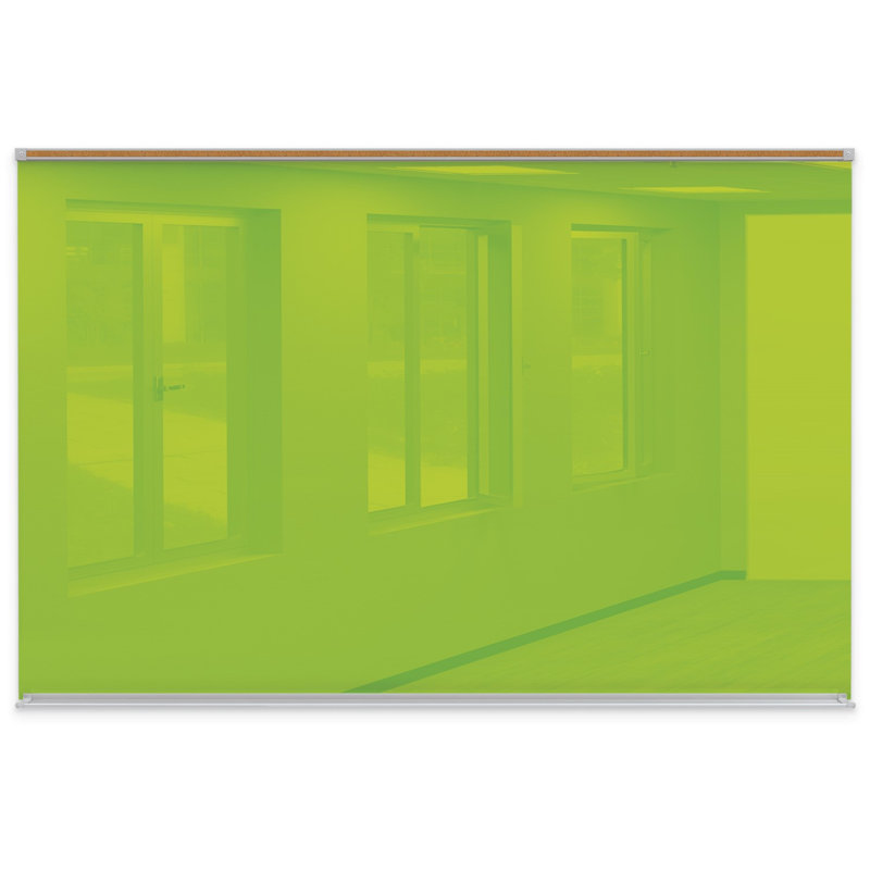 Tableau magnétique mural Liso,, 48 po x 96 po, Mauve