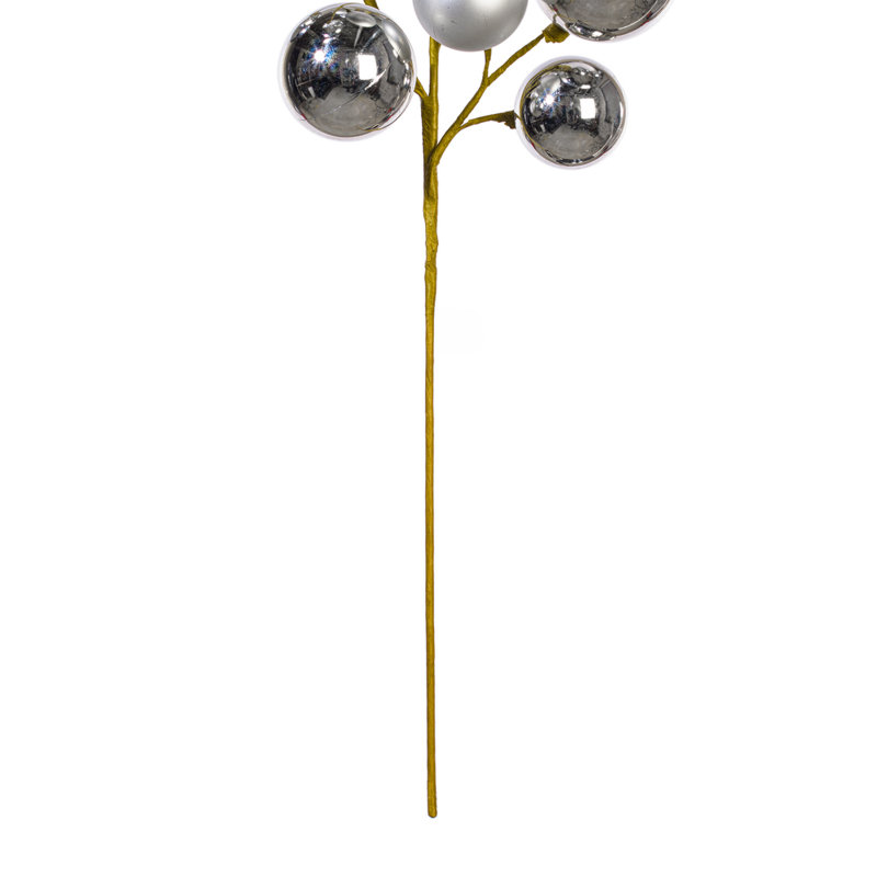  Vaporisateur d'ornement 30 po., Argent argent