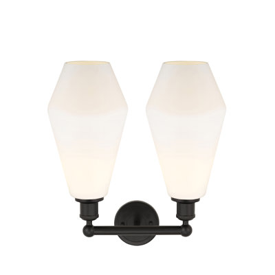 Éclairage pour meuble-lavabo à intensité variable 2 lumières Amylea