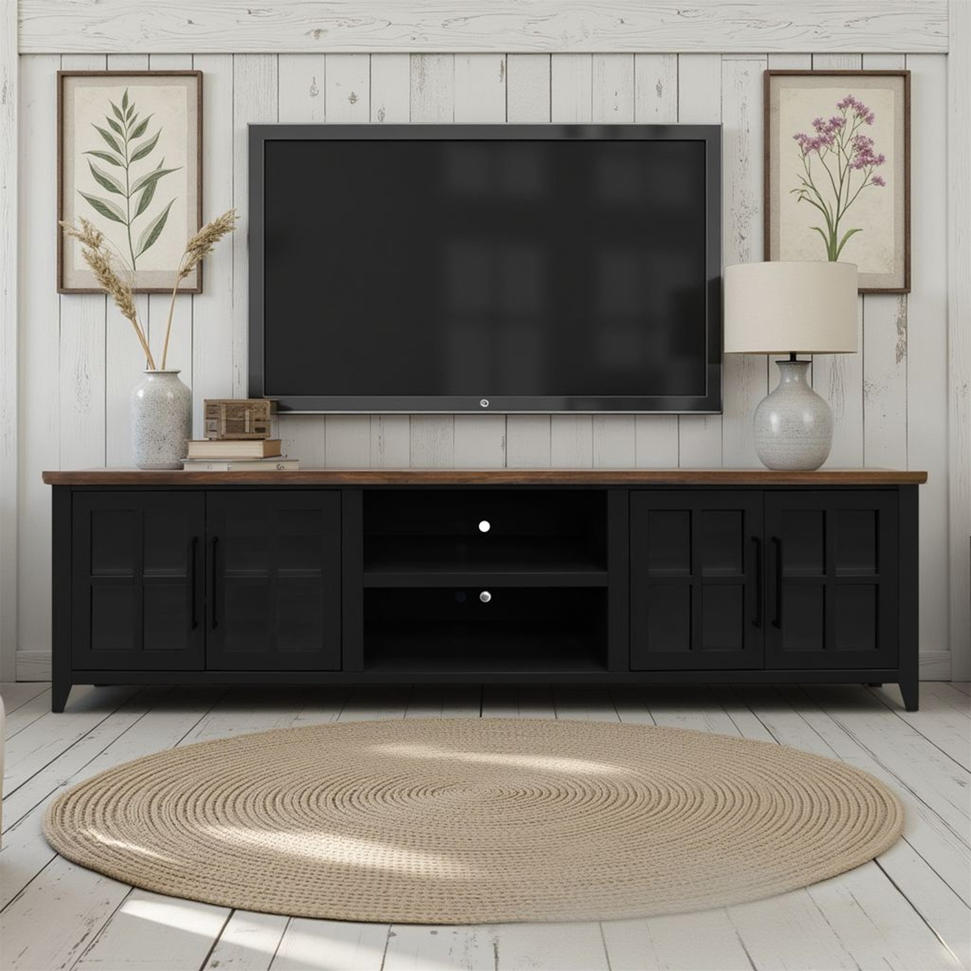 96 Inch Media Consolenull