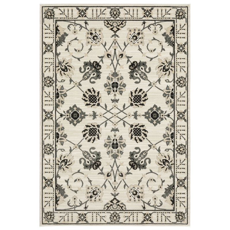 Arata Oriental Indoor Rug, Rectangle 3'3" x 5'