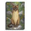  «Siamese Cat In Rock Garden (Front)» par Gale Pitt, art mural en métal, 16 po x 24 po-79675977