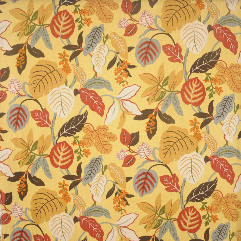 Tissu jardin des dieux, banane