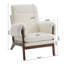 Chaise d'appoint transitionnelle traditionnelle rembourrée-447515769