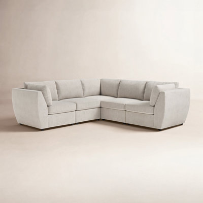 Caldwell 5-Piece Modular Upholstered Sectional