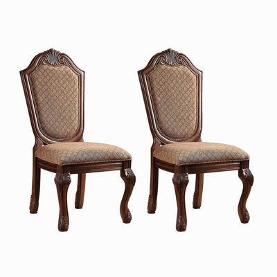 Ensemble de 2 chaises d'appoint à dossier uni
