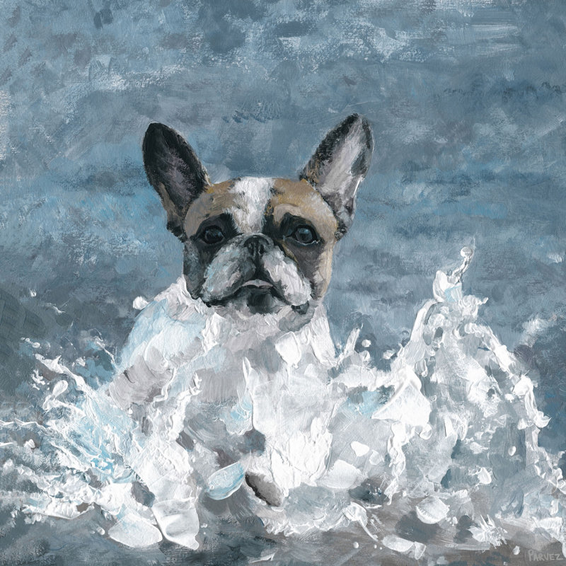 Parvez Taj - Wrapped Canvas Painting, 45 cm H x 45 cm W x 4 cm D