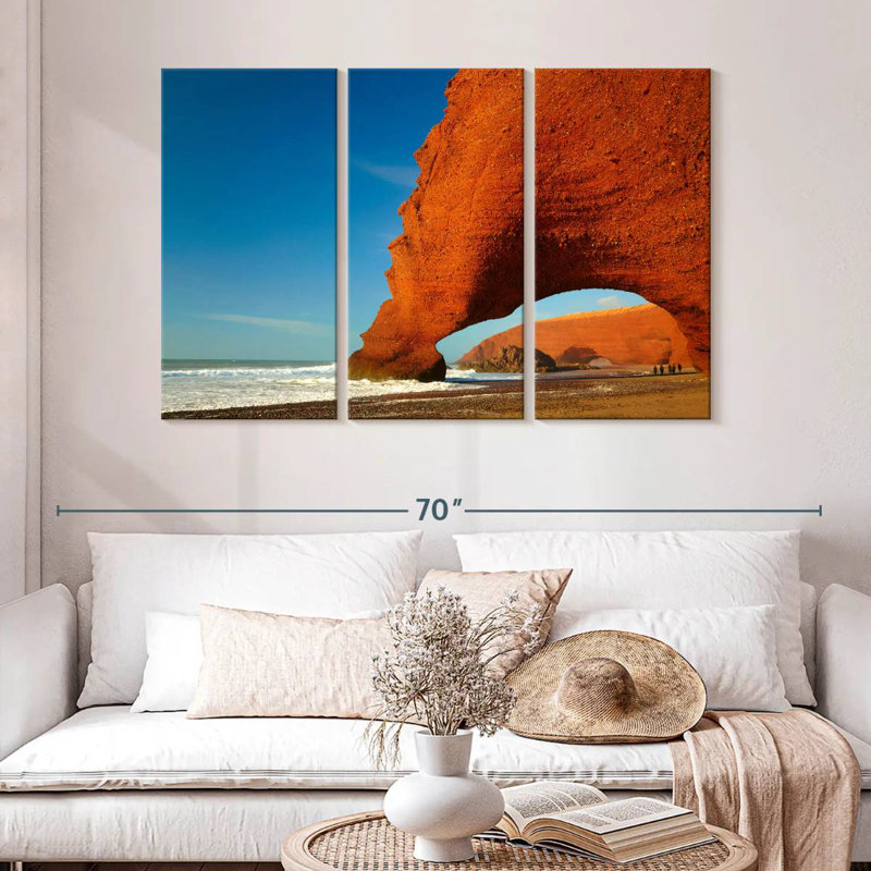 Arc-en-ciel marocain Gillard, H 32 po x l 50 po