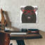 Art mural en verre acrylique Rat-733453559