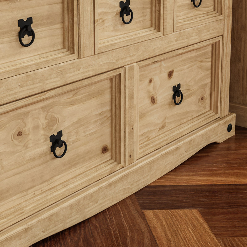 Harold Solid Wood Piece Bedroom Set