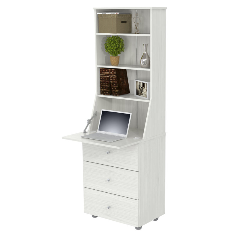 Bureau armoire Wisconsin, Chêne blanchi