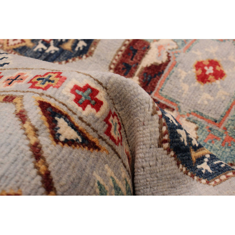 Tapis unique gris 3 pi 9 po x 5 pi 5 po Zahlia