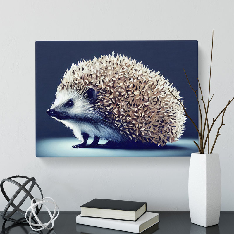 View Of A Hedgehog Vol.4 - Wrapped Canvas, 35cm H x 50cm W x 3cm D