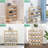 Bamboo 3-Tier Foldable Shoe Rack for Entryway Storage and Organization-708735785