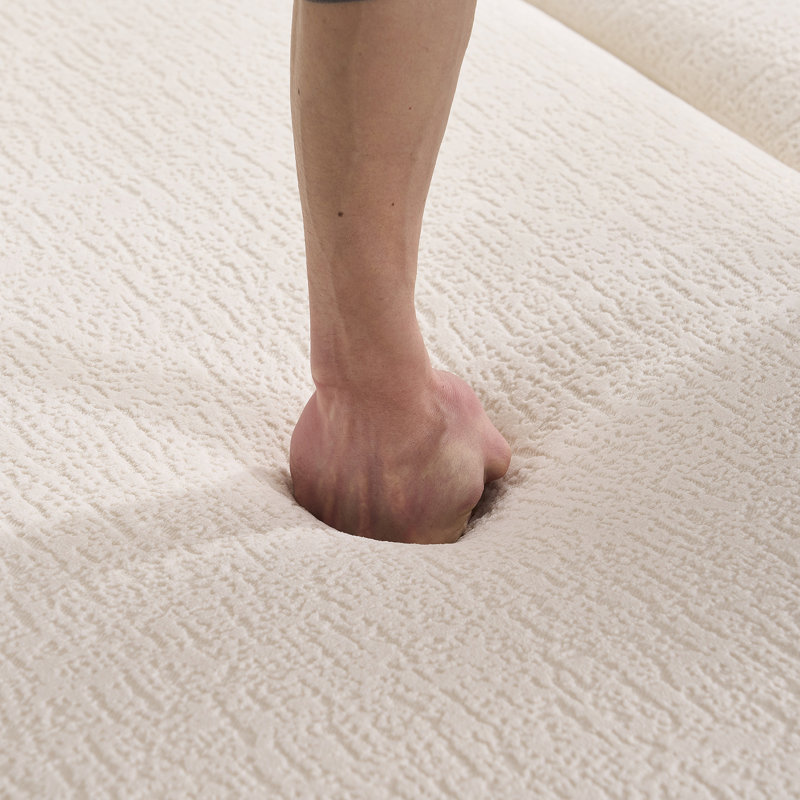 Canapé à compression confortable avec plusieurs options de sièges et coussins pour la maison, Blanc antique