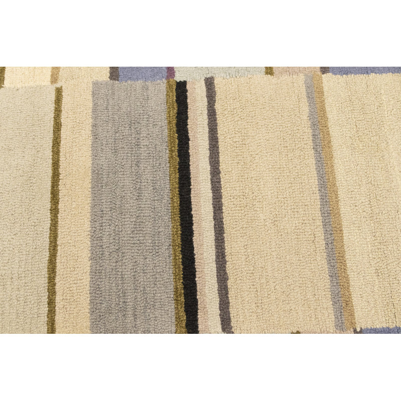 Tapis moderne touffeté à la main 5 x 8 Marzieh