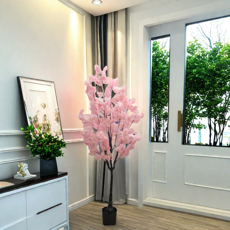 Faux Cherry Blossom Tree