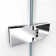 DreamLine Aqua Ultra 30 in. D x 60 in. W x 74 3/4 in. H Frameless Shower Door