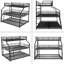 Lit superposé simple au-dessus d'un lit double Amarae Kids-1180779070