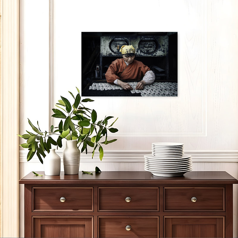 Art traditionnel, artisanat traditionnel, H 16 po x l 24 po
