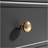 36" Bathroom Vanity With Sink, Ceramic Sink, One Tip-Out Drawer, 3 Side Drawers, Adjustable Shelf, Black-923868047