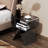 Betzabet Acrylic Side Table, Bedside Table Nightstand-899443229