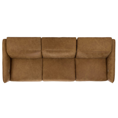 Doug Leather Reclining Sofa