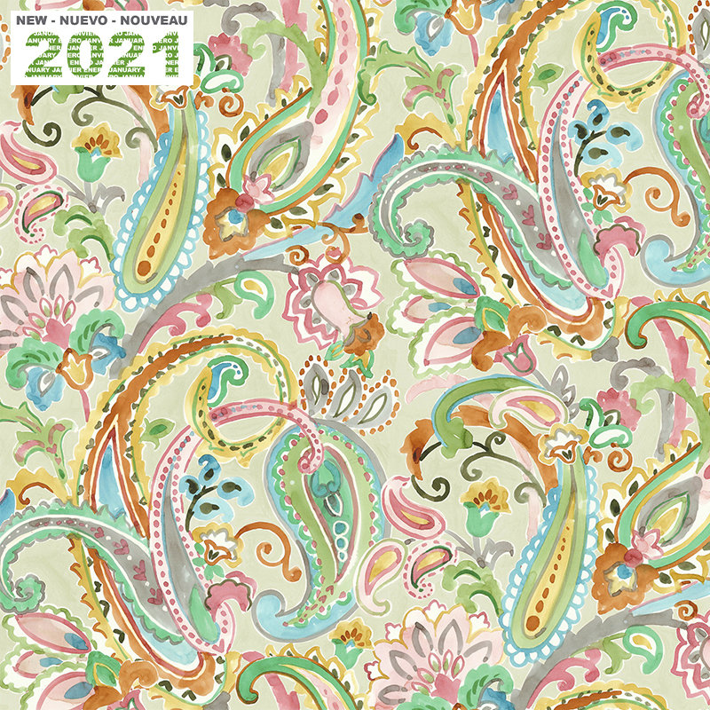 Gwenifer 10m x 68cm Matte Wallpaper Roll, Green