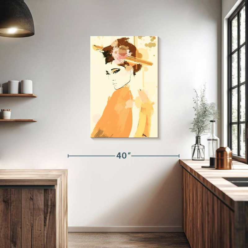 Leisha Old Fashioned Portrait, 36" H x 24" W