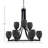 Michell 9-Light Chandelier-2019451898-2094868154