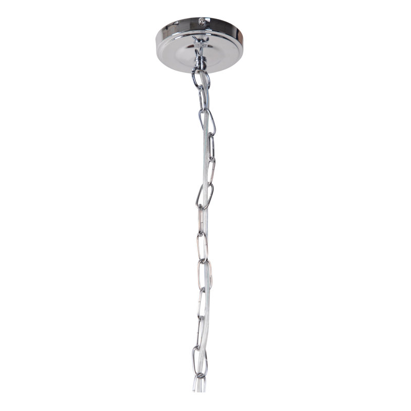 Astaire 3 - Light Drum Pendant, Grey, Chrome