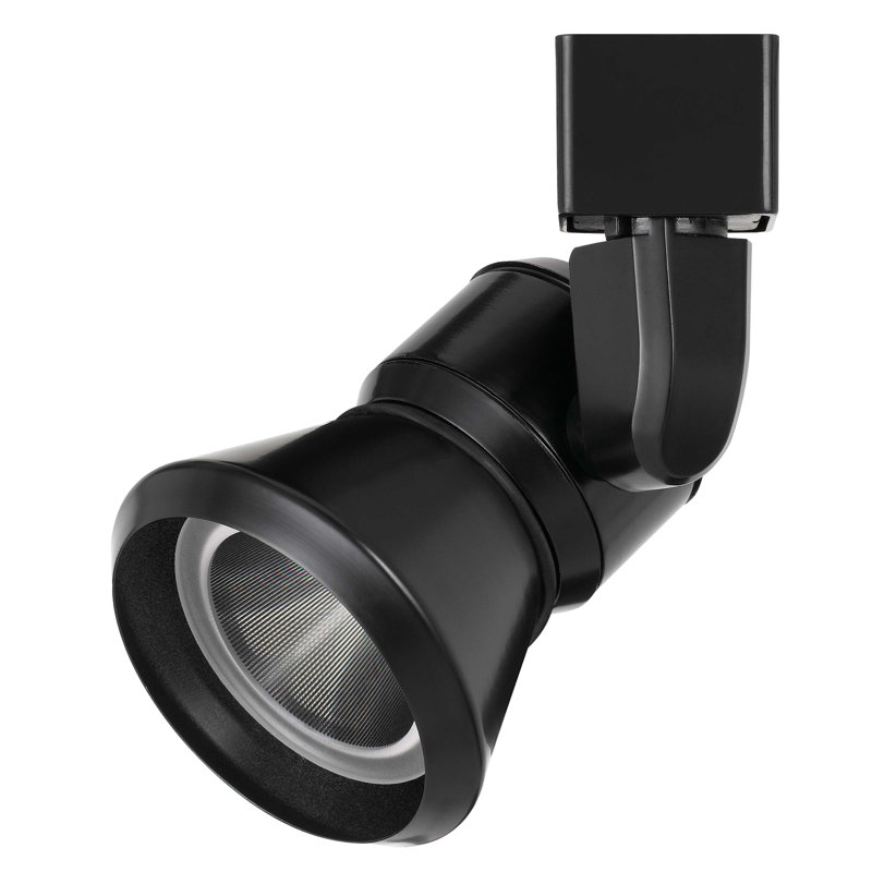 LED Track Fixture Head, Black, Black