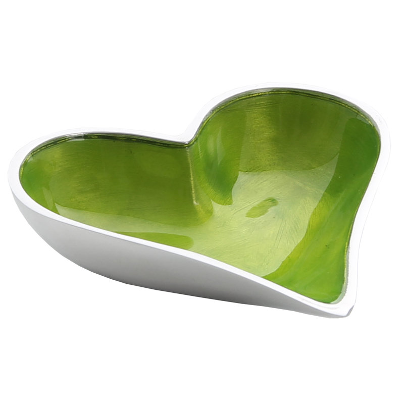 17 Stories Kenmure Aluminum Serving Bowl, Lime