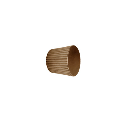 Flute Bronze Conical Knob
