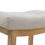Tabouret de bar 24 po à hauteur de comptoir avec structure en bois pour îlot de cuisine-119617598