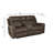 Boletice Chocolate Manual 2 Piece Reclining Set