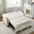 3-in-1 Multi-Functional Velvet Sleeper Couch Pull-Out Bed-2063543509