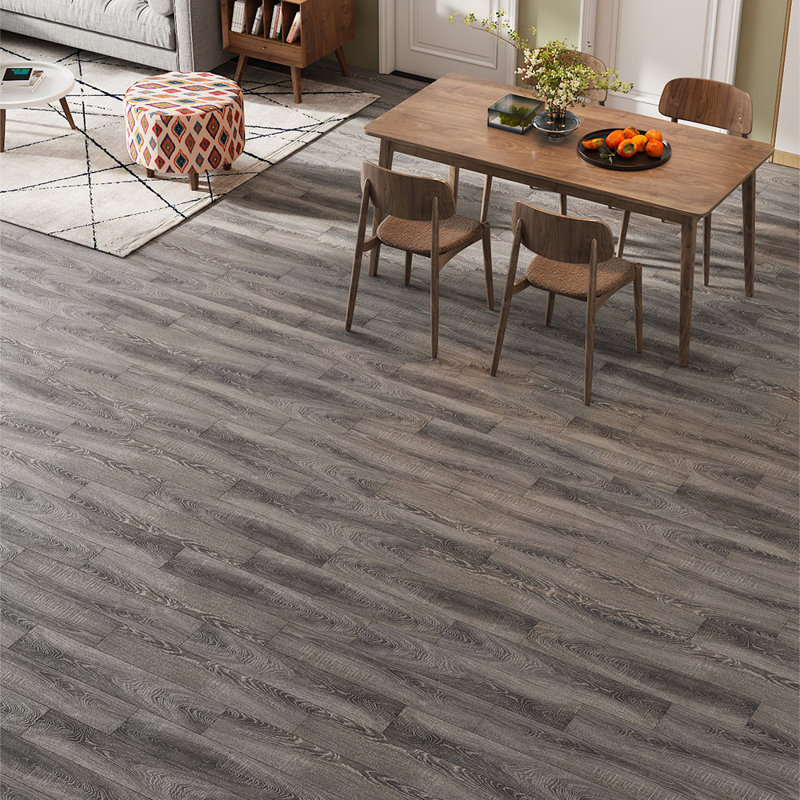 15.5cm W x 81.5cm L x 1.2cm Laminate Flooring, Ash