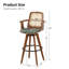 Tabouret de comptoir pivotant Clero-296369276-296369274