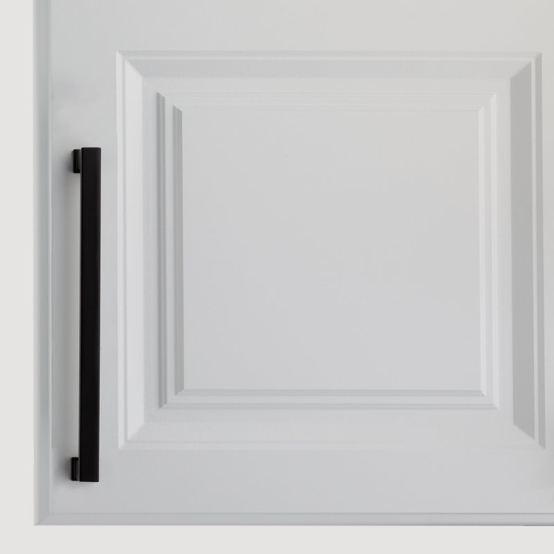 Chelsey 8" Center to Center Matte Black Bar Drawer Pull, 8", Matte Black