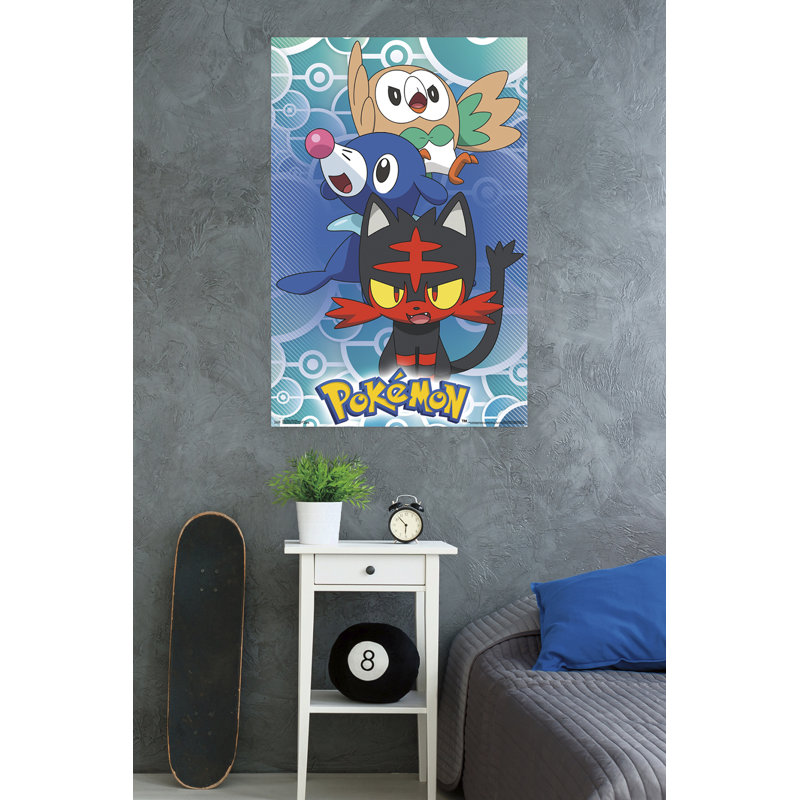 Impression sur papier région pokémon-alola