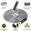 Metal Garden Hose With 10 Function Nozzle-110895101