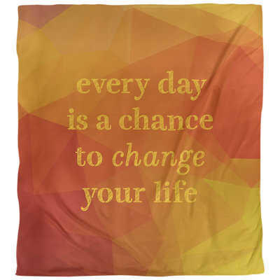 Housse de couette change your life quote