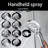 2.5GPM Shower Head, 10” Rainfall Shower Head & Handheld Shower Head, Detachable Shower Head With ON/OFF Switch And 15-Stage Filter-120160361