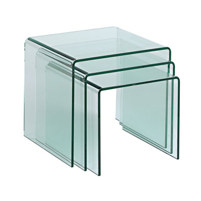 WATERFALL NESTING TABLE SET