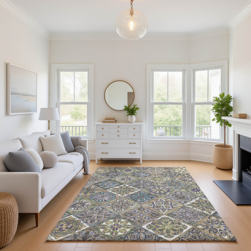 Tapis de qualité supérieure lavable à la machine Mayfield AMF2256, Taupe, 8 pi x 10 pi