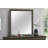 Rectangular Wall Mount Mirror , Gray