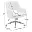Chaise de bureau roulante rembourrée H 33 po-1581839544