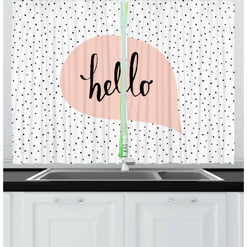Tailored Kitchen Curtain